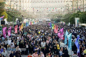 جشن بزرگ امام رضایی&zwnj;ها در مشهد مقدس