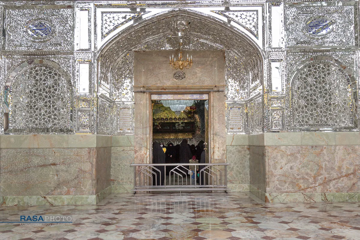 مراسم استقبال از کاروان نمادین حضرت معصومه (سلام الله علیها) به قم