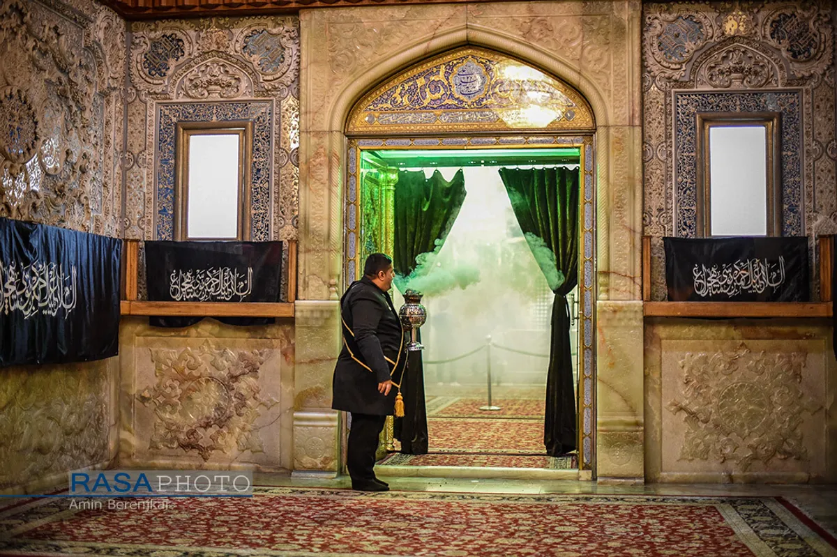 مراسم بزرگداشت سالروز شهادت حضرت احمد بن موسی الکاظم (ع) - شاهچراغ