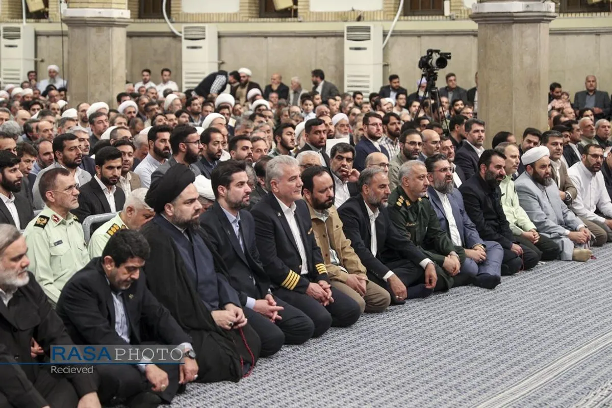 دیدار کارگزاران حج با رهبر معظم انقلاب