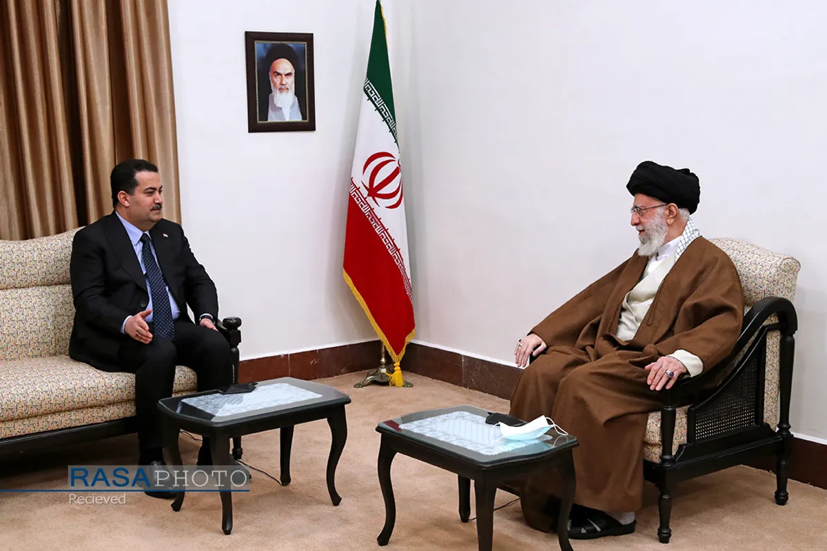 دیدار نخست&zwnj;وزیر عراق با مقام معظم رهبری