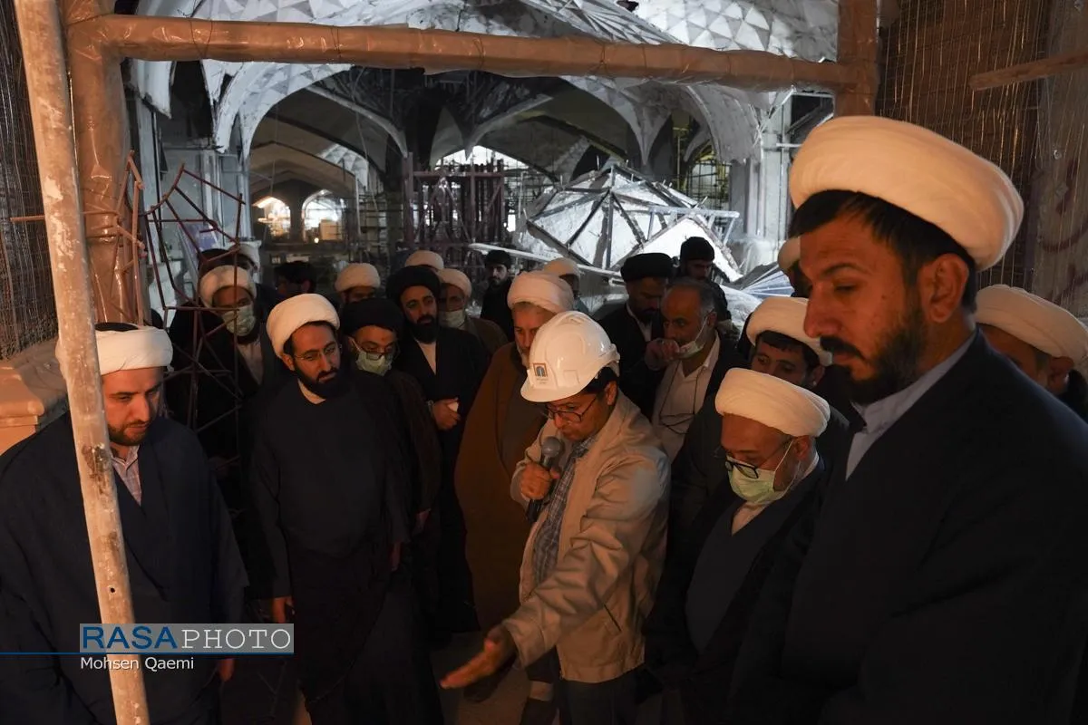 بازدید جمعی از اعضای خبرگزاری رسا و فضلاء استان مازندران از فعالیت&zwnj;های آستان قدس رضوی
