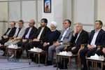 نخستین دیدار هیئت دولت چهاردهم با رهبر انقلاب