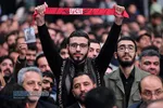 دومین شب مراسم عزاداری شهادت حضرت زهرا (سلام&zwnj;الله&zwnj;علیها) با حضور رهبر انقلاب