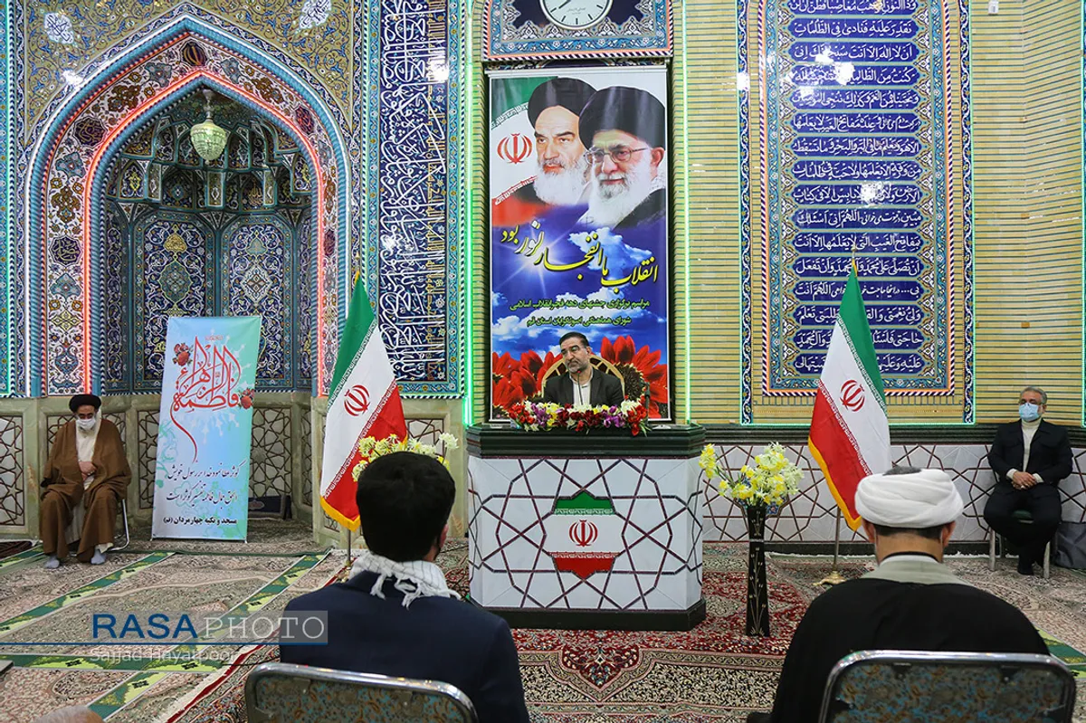 سخنرانی احمد امیرآبادی عضو هیأت رییسه مجلس شورای اسلامی در جشن ویژه دهه فجر