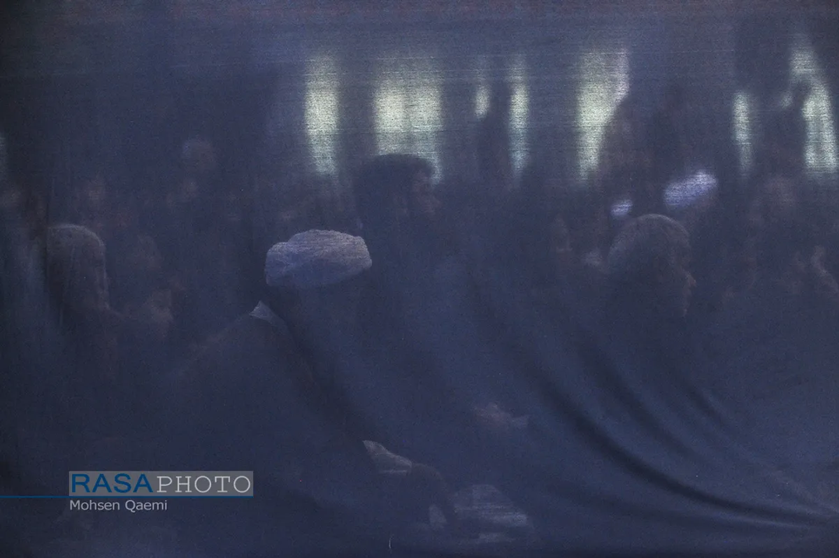 مراسم عزاداری هیئت کف العباس (ع) قم