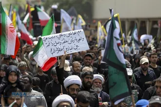 تشییع باشکوه پیکر سرلشکر شهید محمدسعید ایزدی (حاج رمضان) در قم