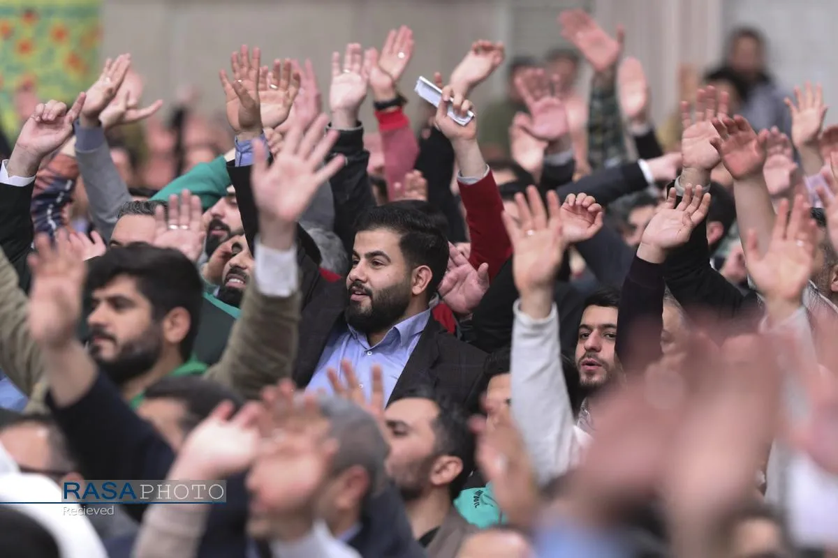 مراسم جشن میلاد حضرت صدیقه طاهره فاطمه زهرا (سلام&zwnj;الله&zwnj;علیها) با حضور رهبر انقلاب