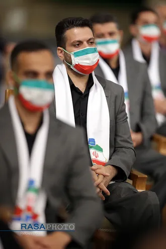 دیدار قهرمانان المپیک و پارالمپیک ایران با رهبر انقلاب
