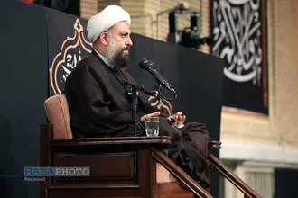 مراسم عزاداری شام غریبان حسینی (علیه&zwnj;السلام) در حسینیه امام خمینی (ره)