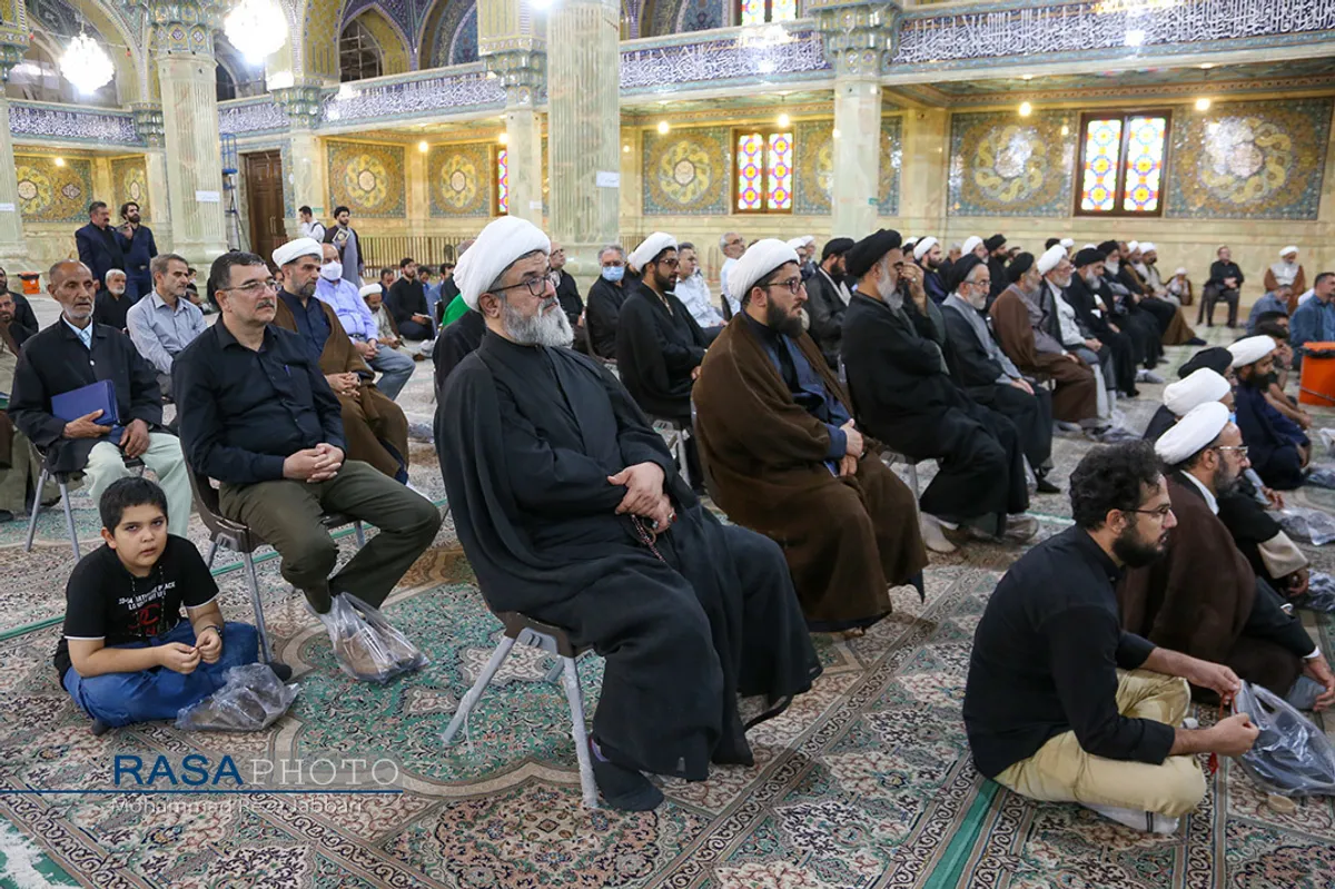 مراسم تشییع آیت الله دریاباری&lrm;&lrm;