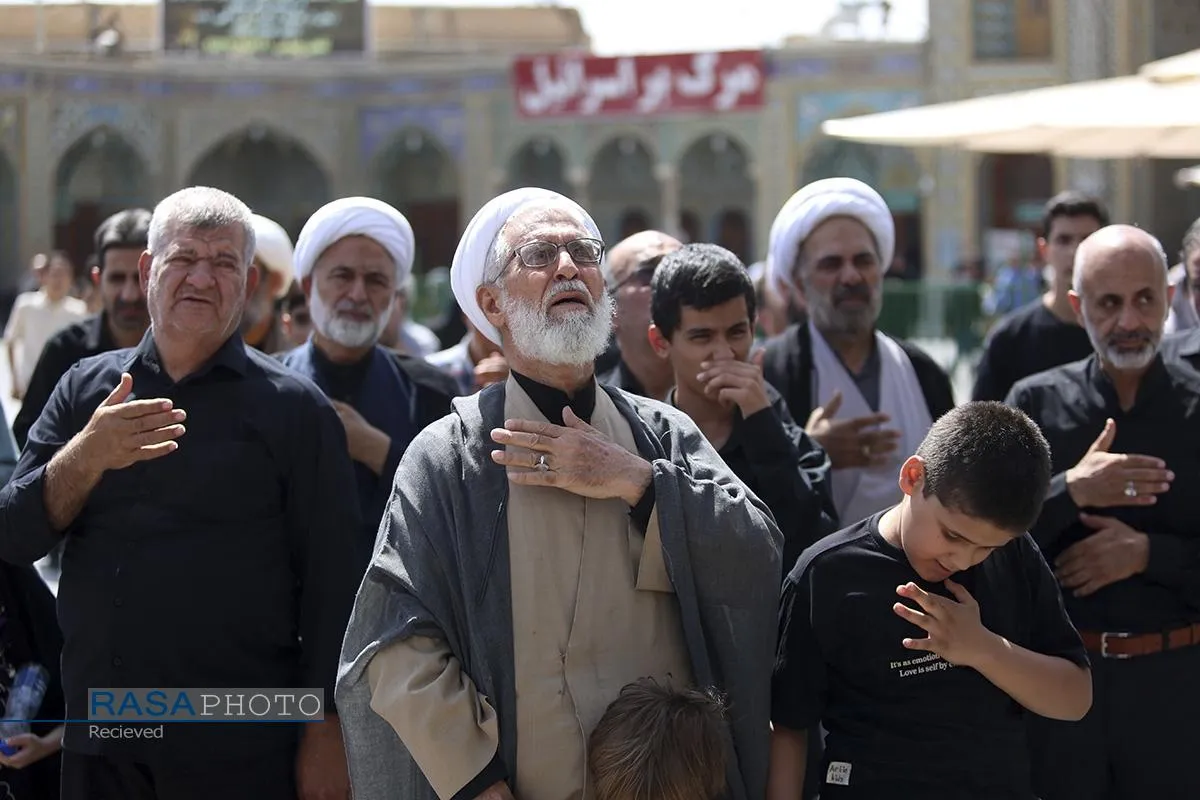 عزاداری روز شهادت حضرت امام حسن عسکری (علیه&zwnj;السلام) در قم