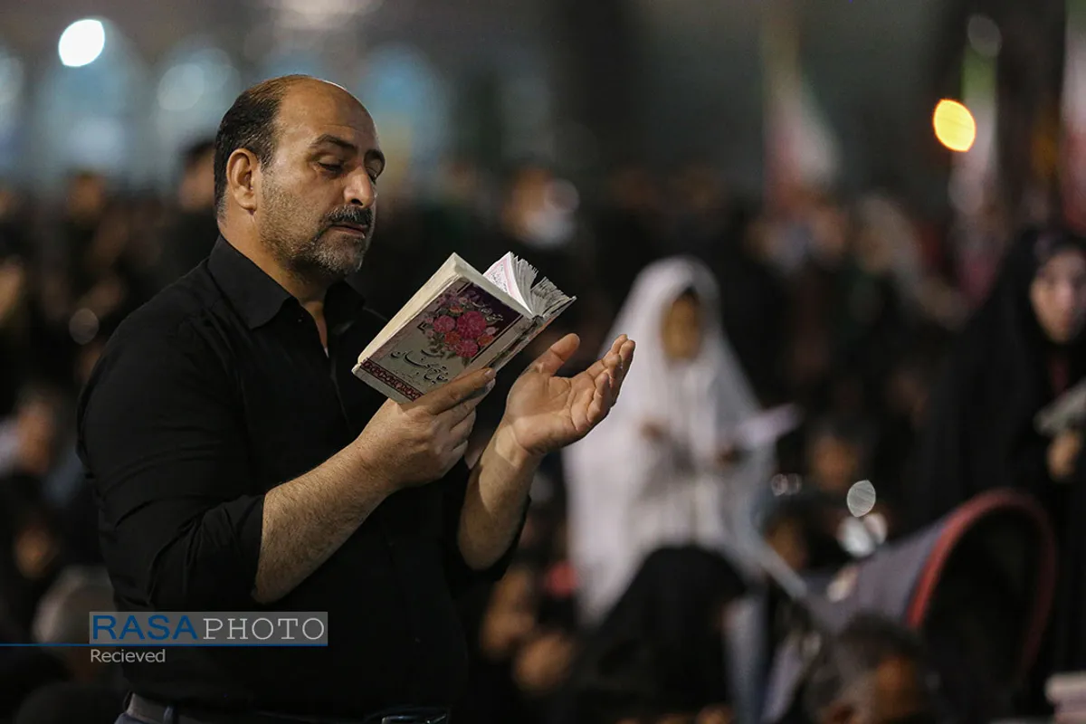 شب ۲۱ ماه مبارک رمضان در مسجد مقدس جمکران
