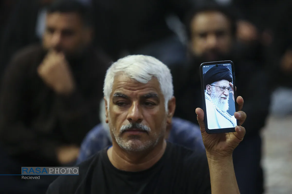 بزرگداشت رهبر شهید انقلاب از سوی آیت&zwnj;الله مکارم شیرازی در حرم مطهر

