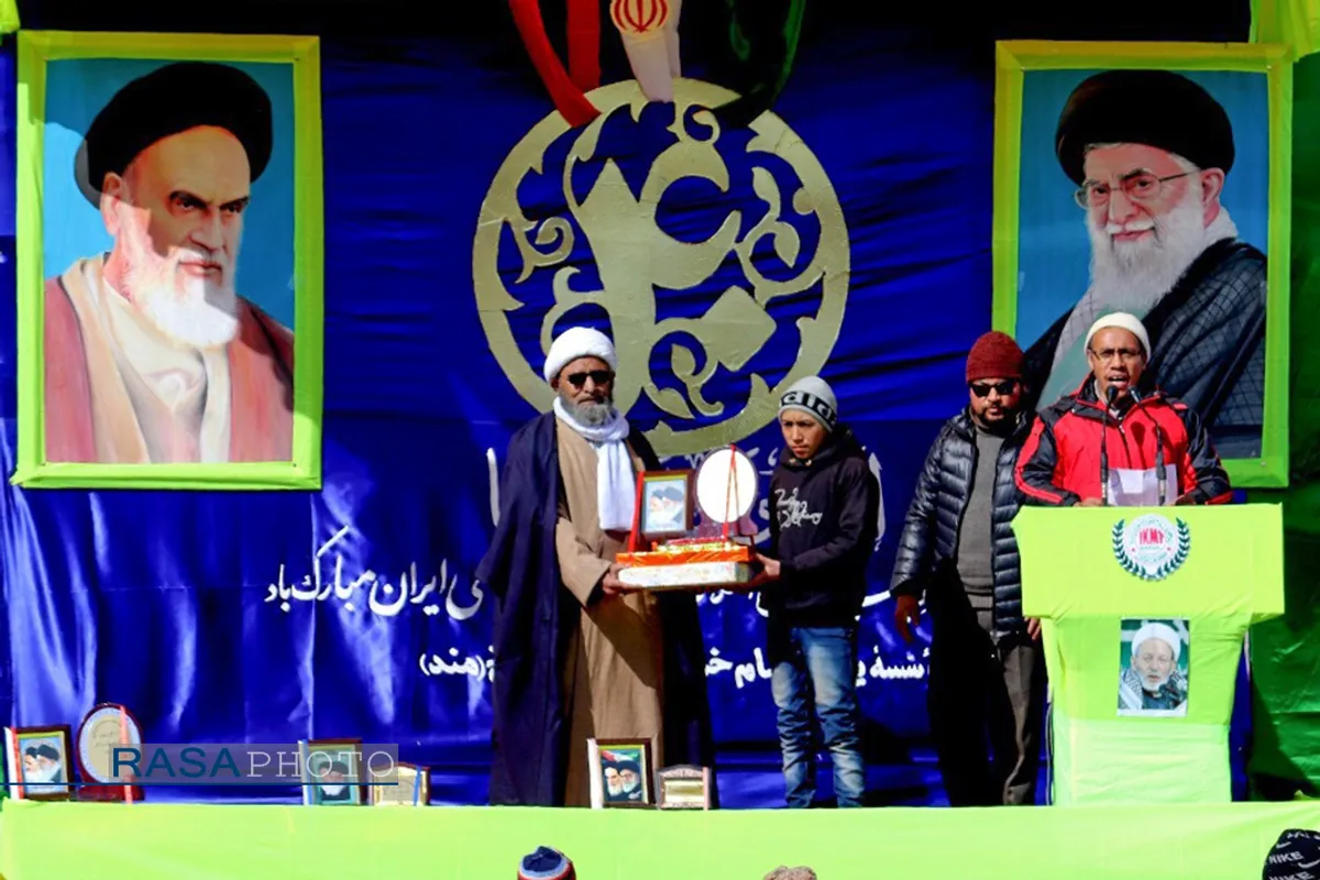 جشن ۴۰ سالگی انقلاب اسلامی در کشمیر ھند