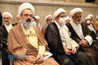 دیدار جمعی از مبلغان و طلاب حوزه&zwnj;های علمیه سراسر کشور