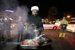 ایستگاه صلواتی طلاب مدرسه علمیه رضویه گرگان در شام شهادت حضرت زهرا (س)