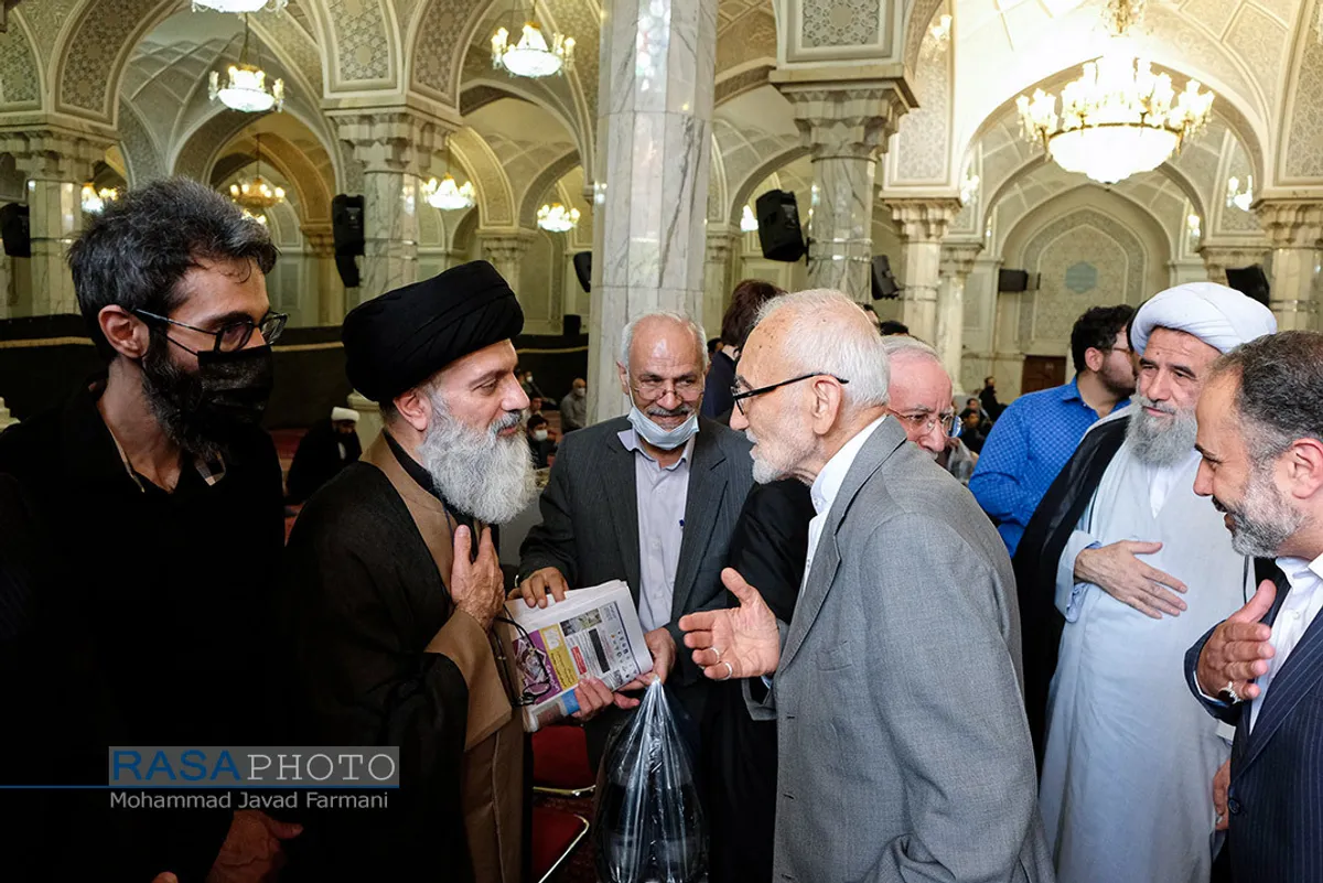مراسم بزرگداشت آیت الله فاطمی&zwnj;نیا در مدرسه عالی شهید مطهری