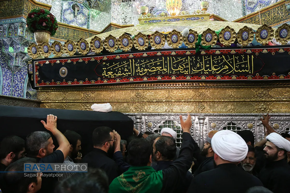 تشییع حجت الاسلام والمسلمین شیخ حسین کورانی در قم