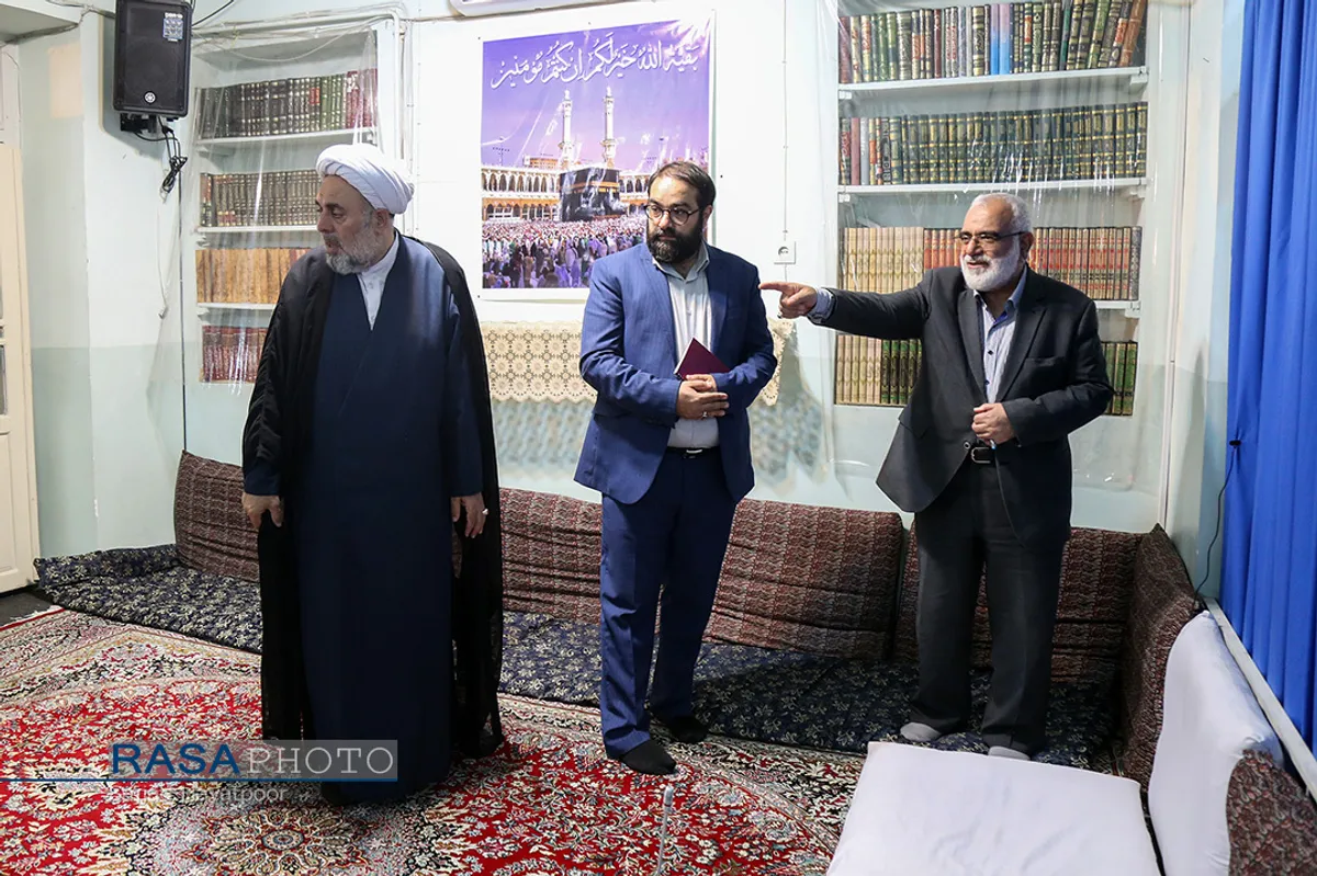 دیدار سید مرتضی بختیاری رئیس جدید کمیته امدادامام خمینی (ره) با مراجع تقلید