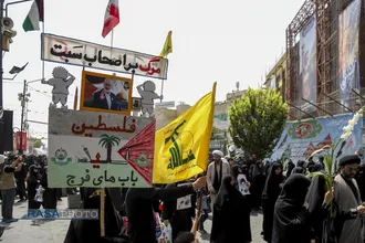 تشییع باشکوه پیکر سرلشکر شهید محمدسعید ایزدی (حاج رمضان) در قم