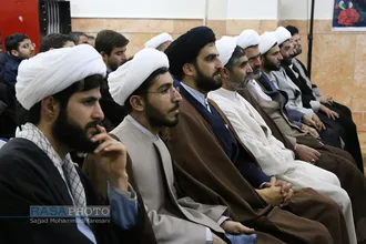 اساتید حوزه&zwnj;های علمیه و مراکز آموزش عالی با نماینده ولی فقیه در استان چهارمحال و بختیاری