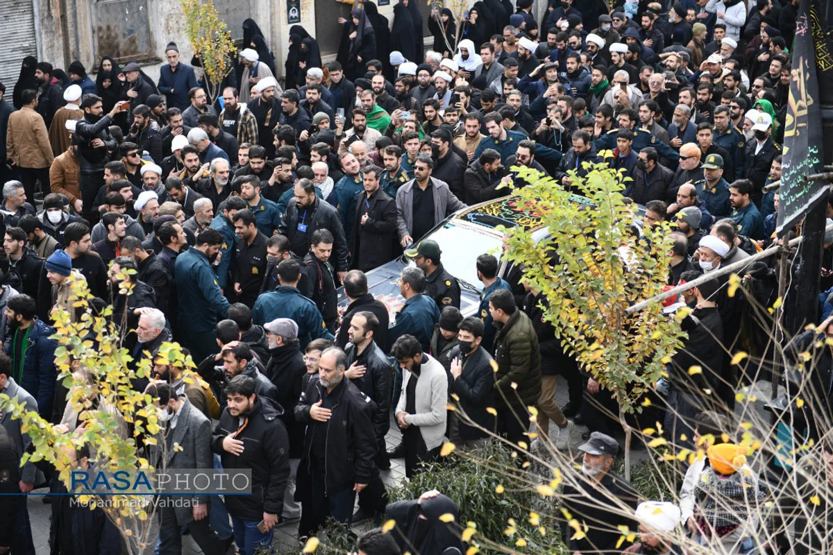 عزاداری شهادت حضرت زهرا (سلام الله علیها) با حضور حضرت آیت الله وحید خراسانی