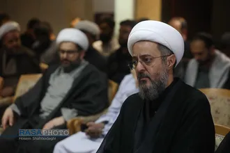 حضور شخصیت&zwnj;های حوزوی و گروه&zwnj;های مردم در دفتر حزب الله لبنان در قم