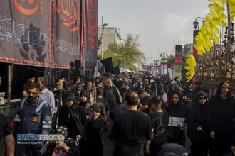 پیاده روی جاماندگان اربعین در تهران