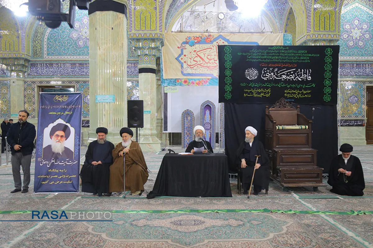 شکستن مهر آیت الله سید صادق روحانی