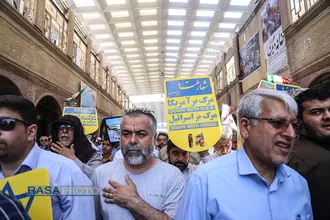 به سوی قدس | راهپیمایی روز جهانی قدس در اهواز