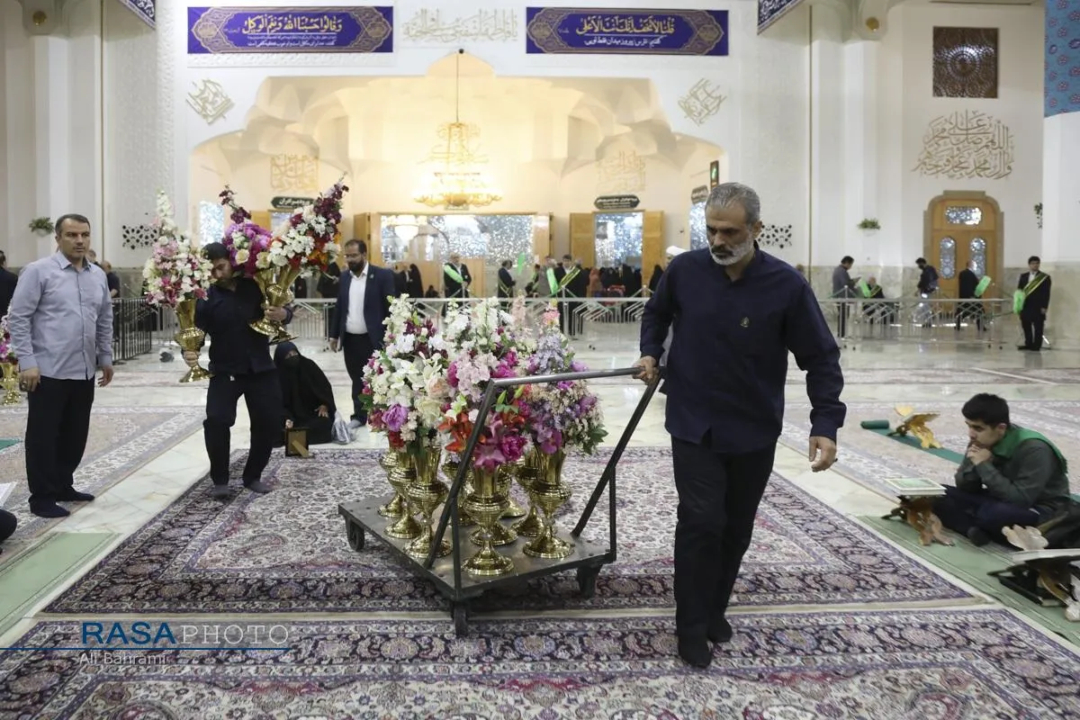 آئین جزء&zwnj;خوانی قرآن کریم در حرم کریمه اهل&zwnj;بیت (ع)