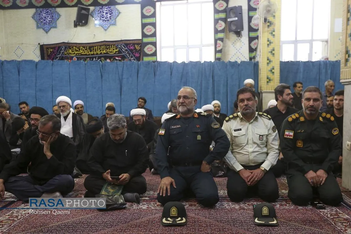 مراسم بزرگداشت سرلشکر شهید حاج حسن محققی در قم