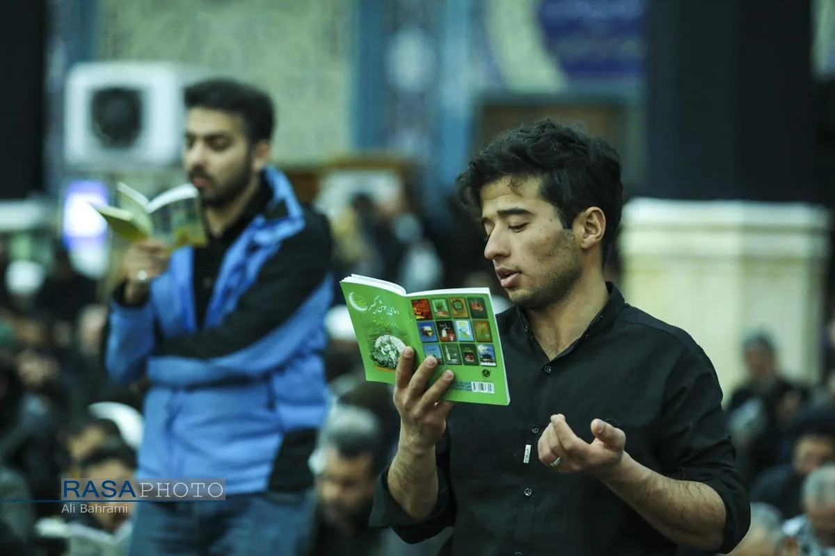 احیاء شب بیست و یکم ماه مبارک رمضان در مسجد مقدس جمکران