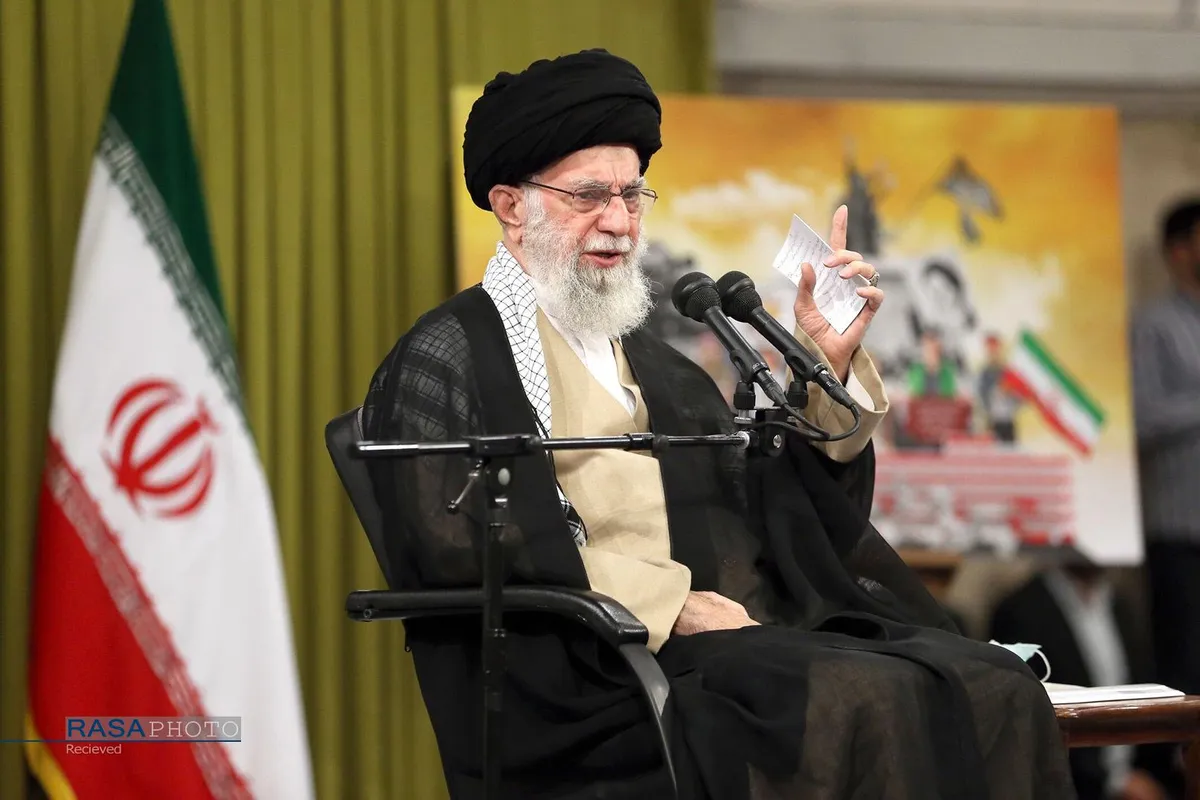 دیدار دانش&zwnj;آموزان و دانشجویان با مقام معظم رهبری