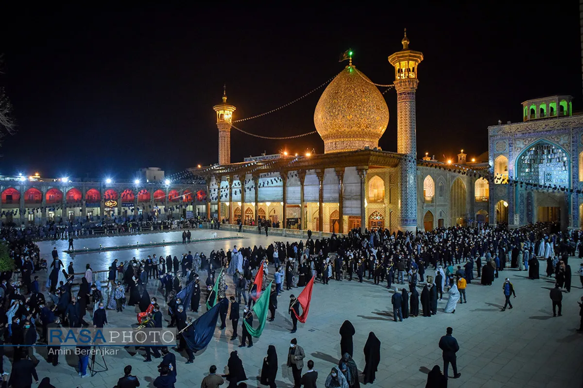 مراسم بزرگداشت سالروز شهادت حضرت احمد بن موسی الکاظم (ع) - شاهچراغ