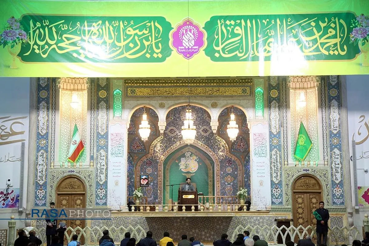 حال و هوای حرم کریمه اهلبیت (ع) در شب میلاد حضرت امام محمد باقر (علیه&zwnj;السلام)