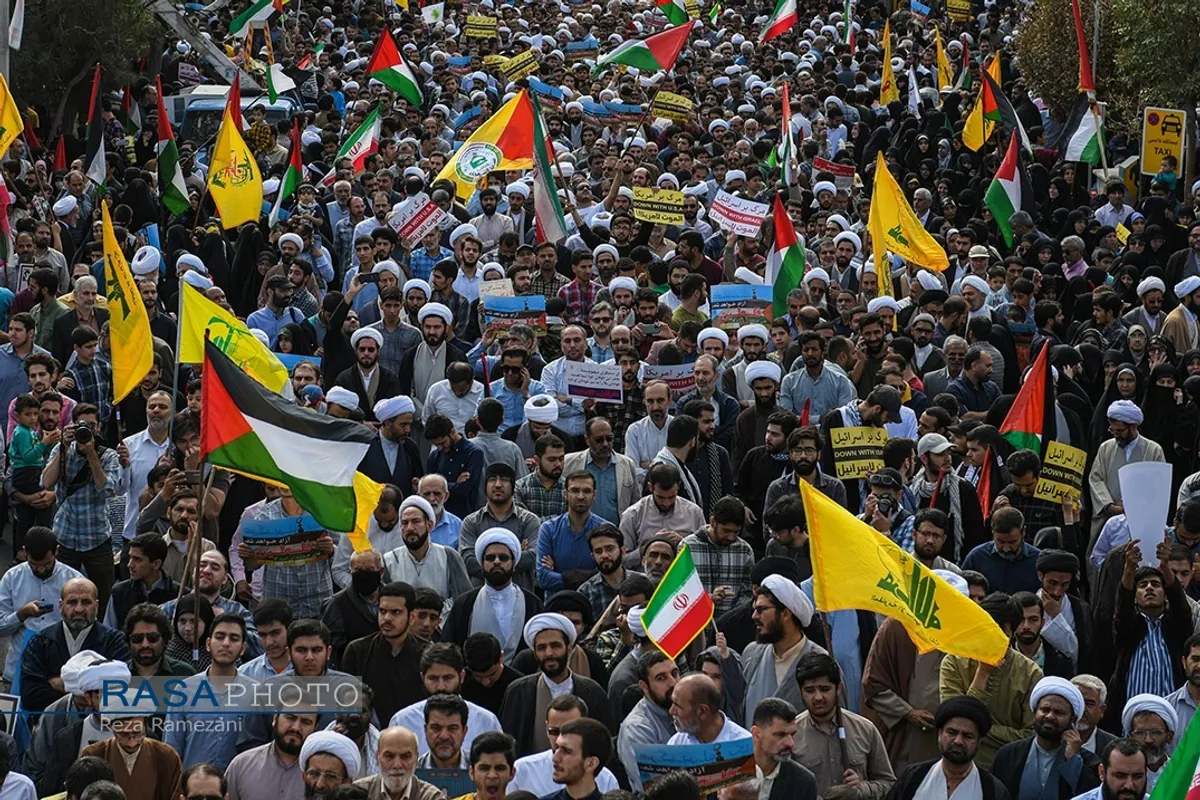 راهپیمایی ضد رژیم صهیونیستی در قم