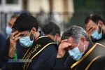 مراسم تعویض پرچم حرم حضرت معصومه (سلام الله علیها) در شب اول محرم ۱۴۴۴