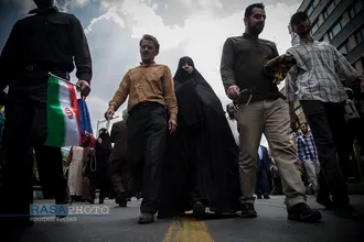به سوی قدس | راهپیمایی روز جهانی قدس در تهران