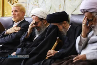 مراسم بزرگداشت شهدای خدمت در حرم حضرت معصومه (سلام&zwnj;الله&zwnj;علیها)