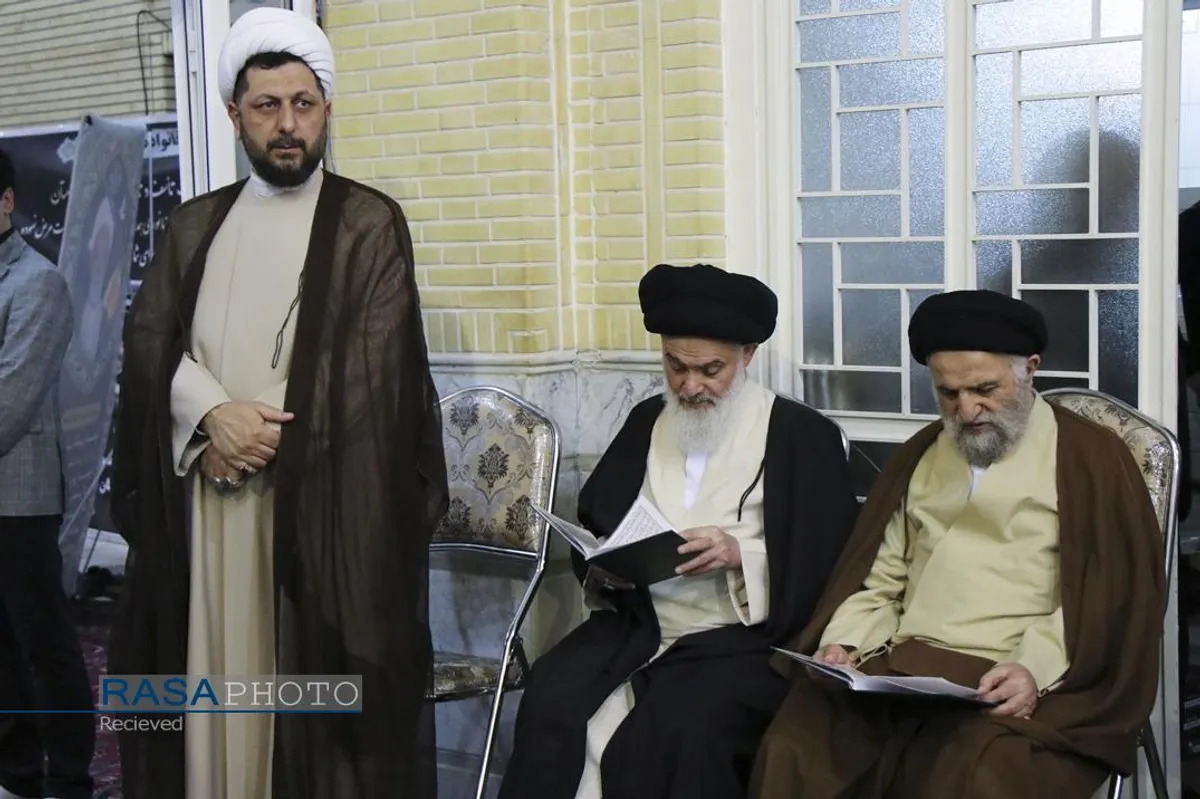 مراسم چهلمین روز درگذشت حجت الاسلام رضا نوری همدانی
