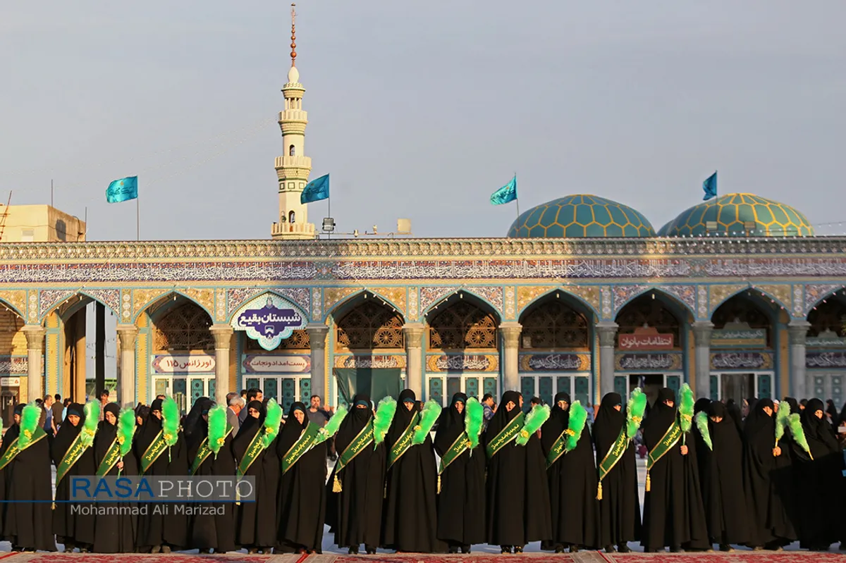 آیین خطبه خوانی خادمان مسجد مقدس جمکران