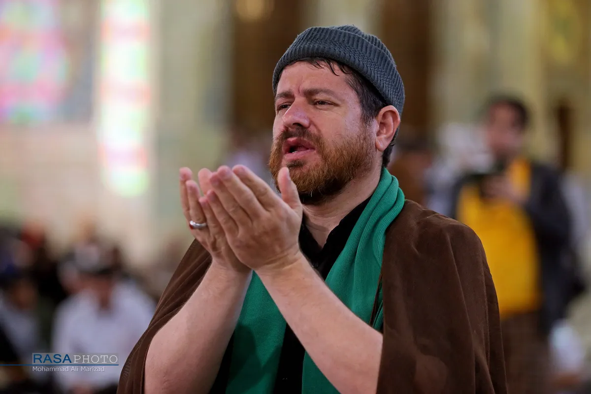 اعمال ام داود در مراسم معنوی اعتکاف | قم مسجد امام حسن عسکری
