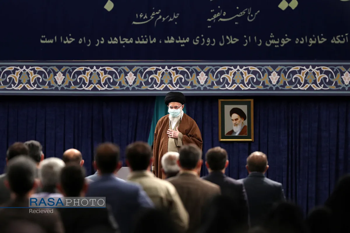 دیدار جمعی از کارگران سراسر کشور با مقام معظم رهبری