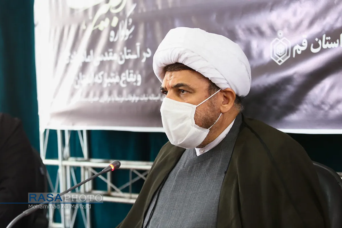 نشست خبری مدیرکل اوقاف و امور خیریه استان قم