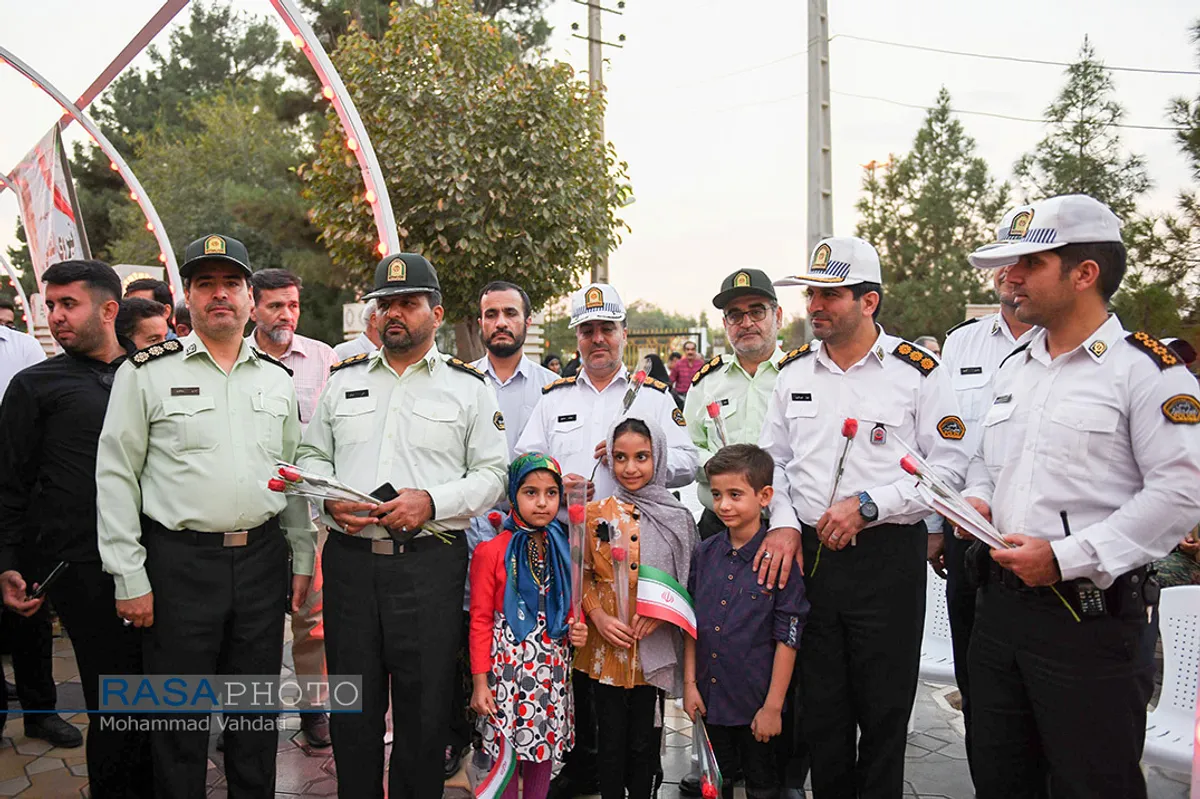 مراسم تقدیر از زحمت&zwnj;کشان نیروی انتظامی در قم