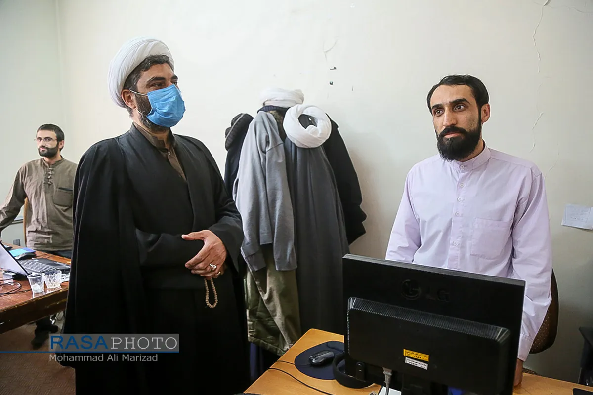 بازدید مدیر عامل خبرگزاری رسا از مرکز تبلیغ اینترنتی معاونت تبلیغ حوزه