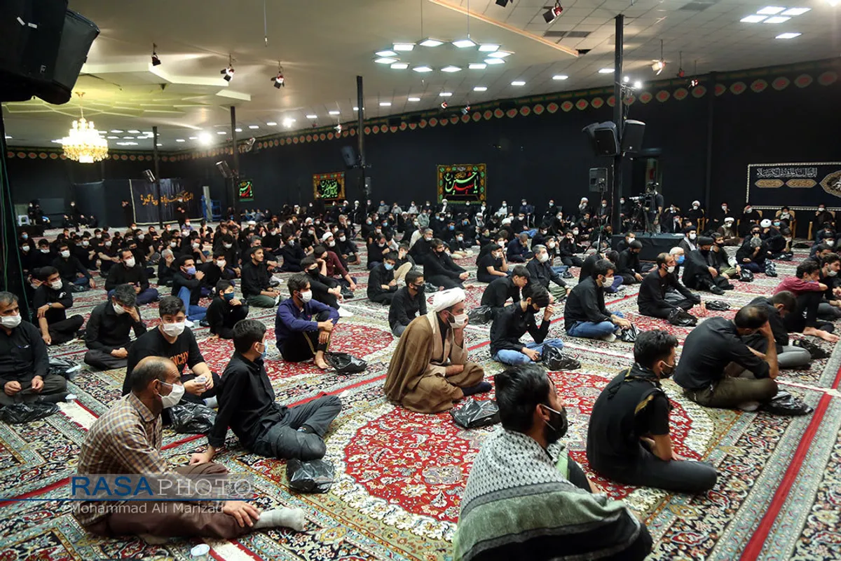 عزاداری دهه سوم محرم در حسینیه مرحوم آیت الله هاشمی شاهرودی