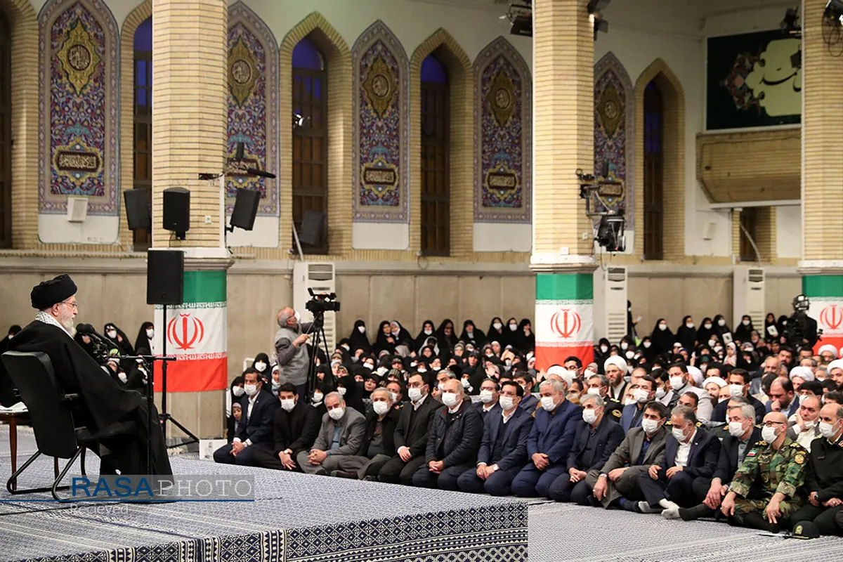 دیدار مردم آذربایجان شرقی با مقام معظم رهبری